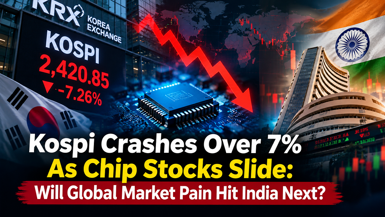 KOSPI crashes over 7% as chip stocks slide: Will global market pain hit ...
