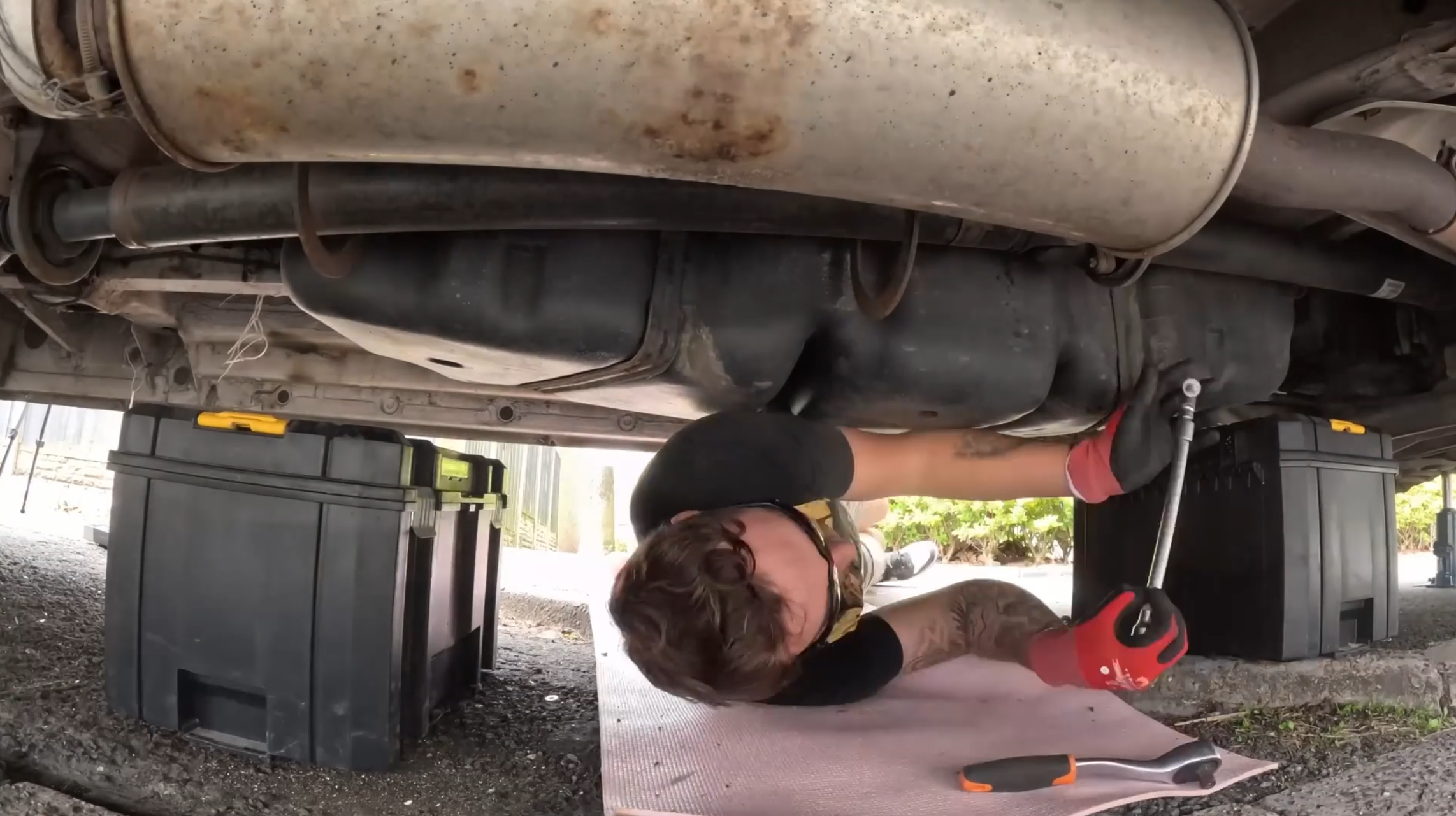 Why installing a campervan diesel heater requires fuel tank removal