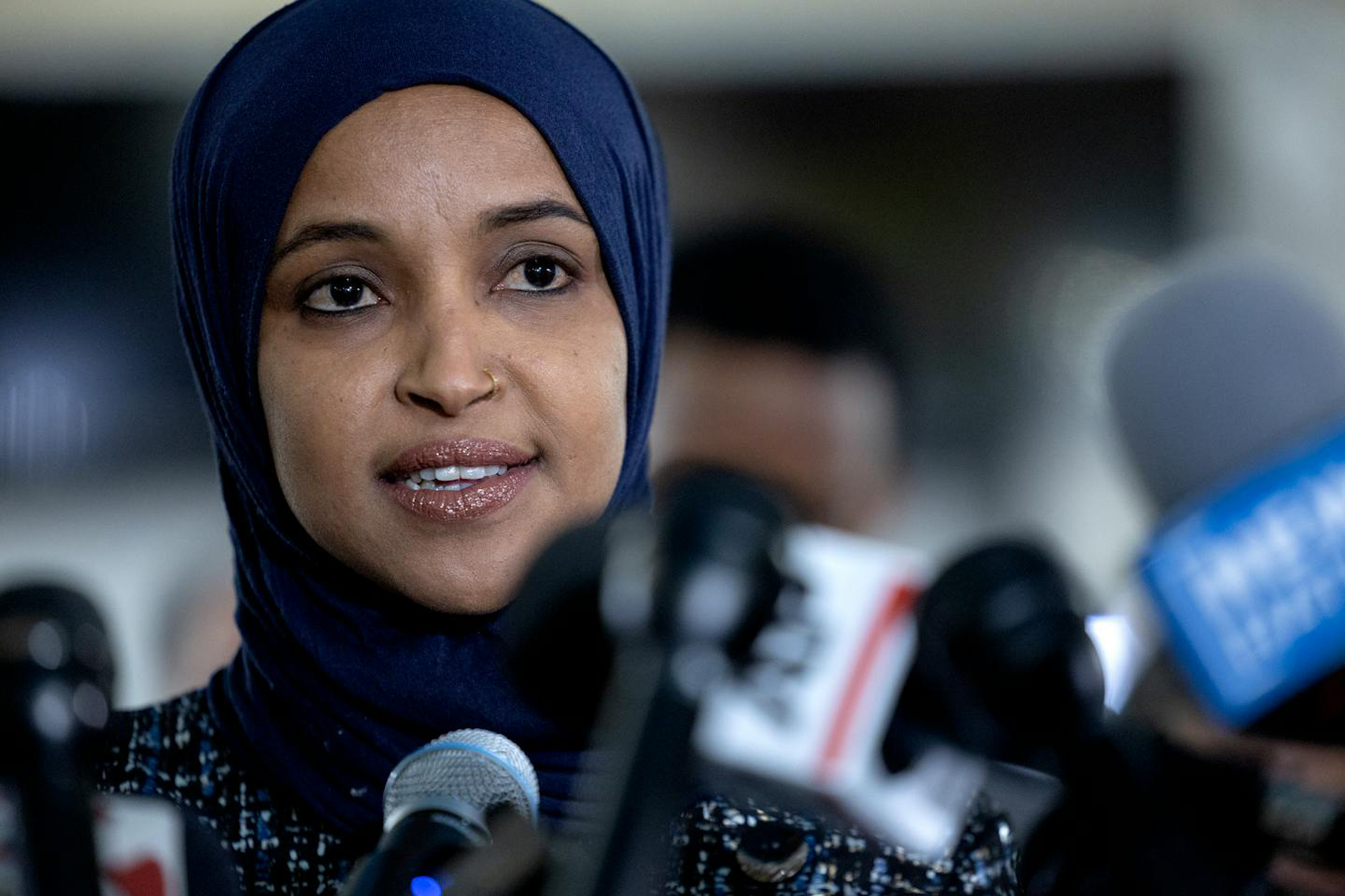 Trump attacks Omar, blames Somali community for violence at Ohio rally