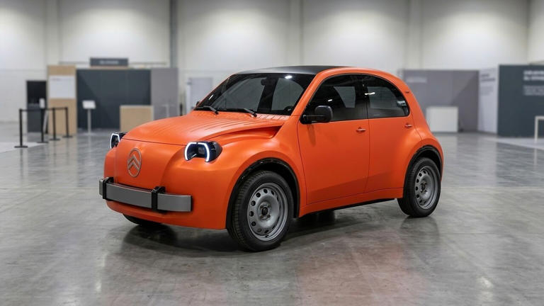 Citroen 2 CV Concept Revealed at 2026 Paris Motor Show: Affordable ...