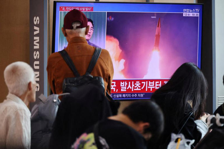 North Korea test-fires tactical ballistic missile, KCNA says