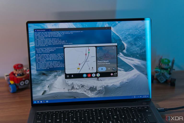 I installed Google's official Android Auto emulator, and now I test all ...