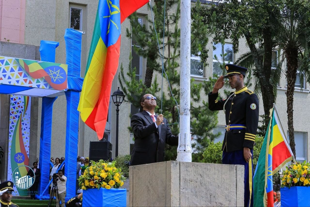 President Taye urges strengthening unity and sovereignty on Flag Day