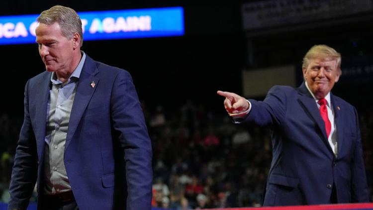 President Trump returns to Ohio as Brown-Husted Senate race draws national attention