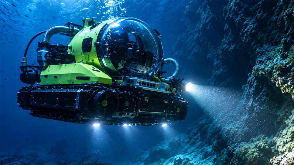 Going 500 meters below the surface of the ocean
