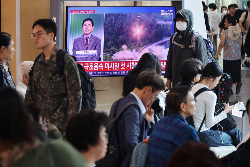 North Korea test-fires tactical ballistic missile, KCNA says