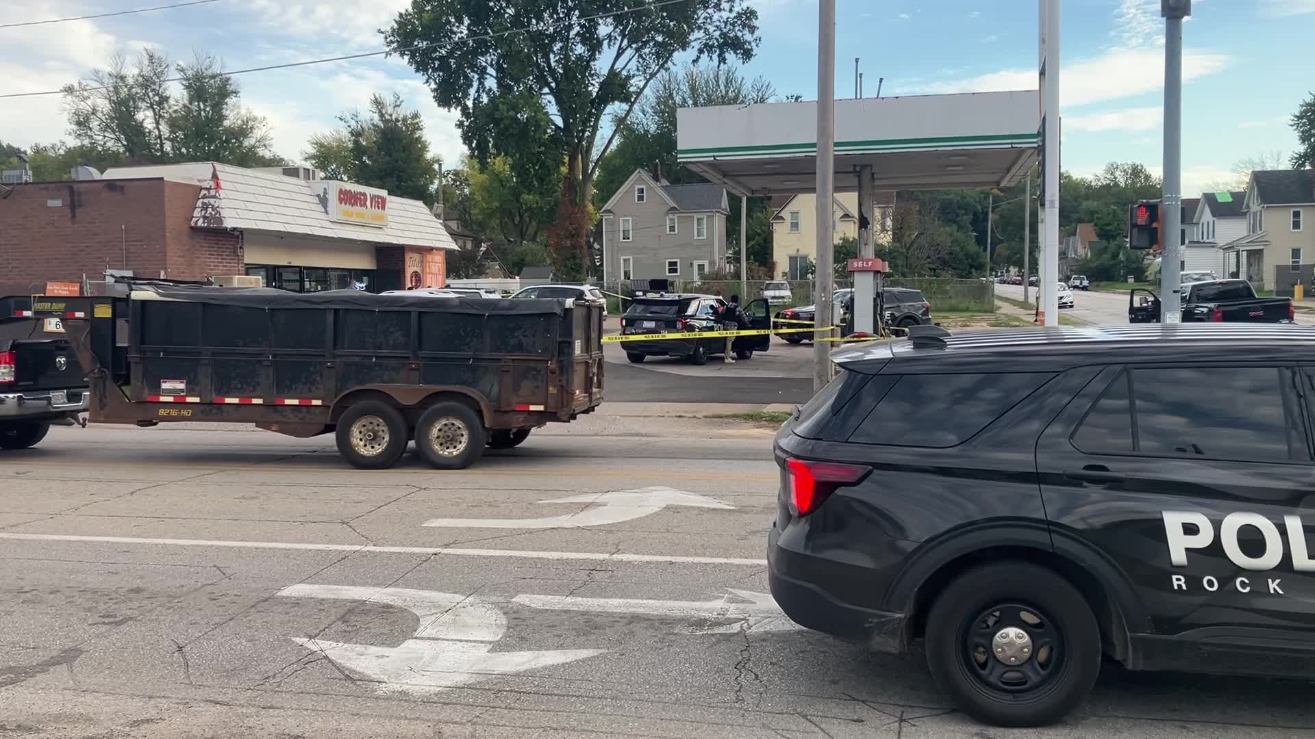 Emergency responders at Rock Island incident