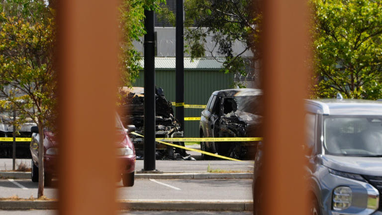 Suspected arson attack destroys four cars at Yatala Labour Prison staff ...