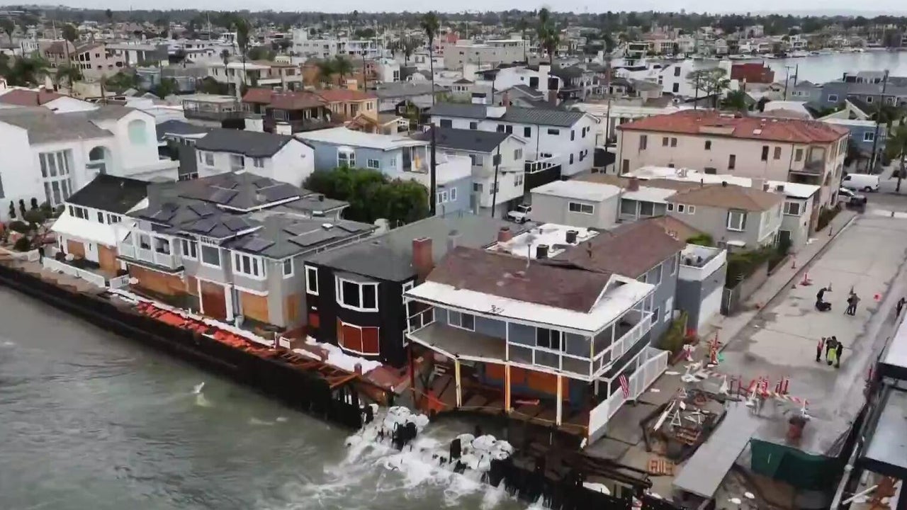 Tropical storm remnants pummel Southern California