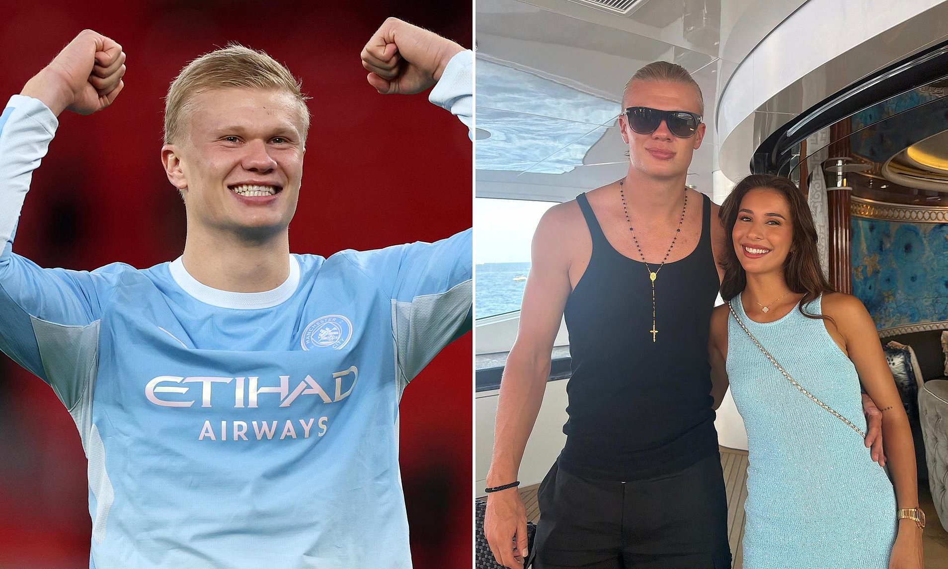 'I see you more than my missus!': Haaland's reaction to cameraman after ...