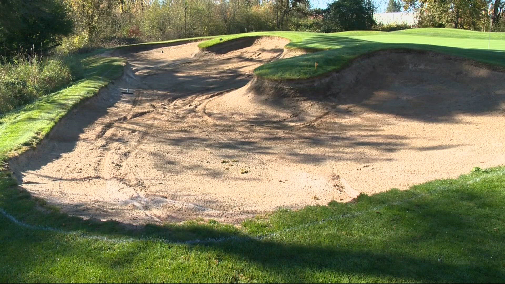 Camas golf course damaged by e-bike