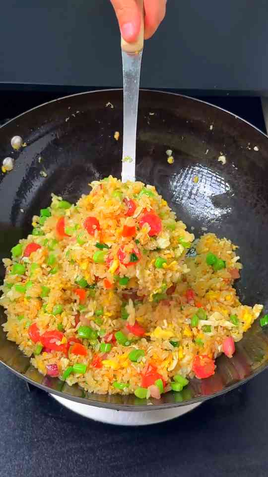Secret ingredient Chinese sausage fried rice
