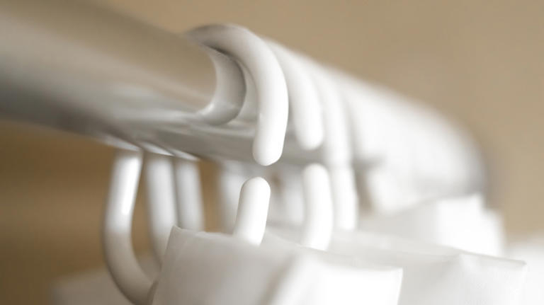 Replace your plain shower curtain hooks with a cottage-core style ...