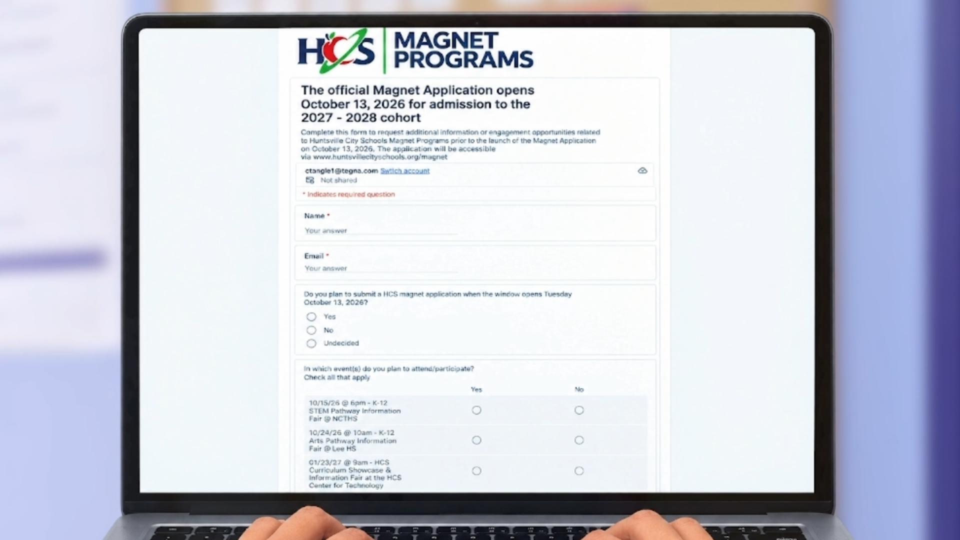 2027 Huntsville City Schools magnet program applications open October ...