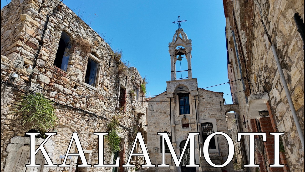 Kalamoti village preserves the timeless heritage of medieval Chios