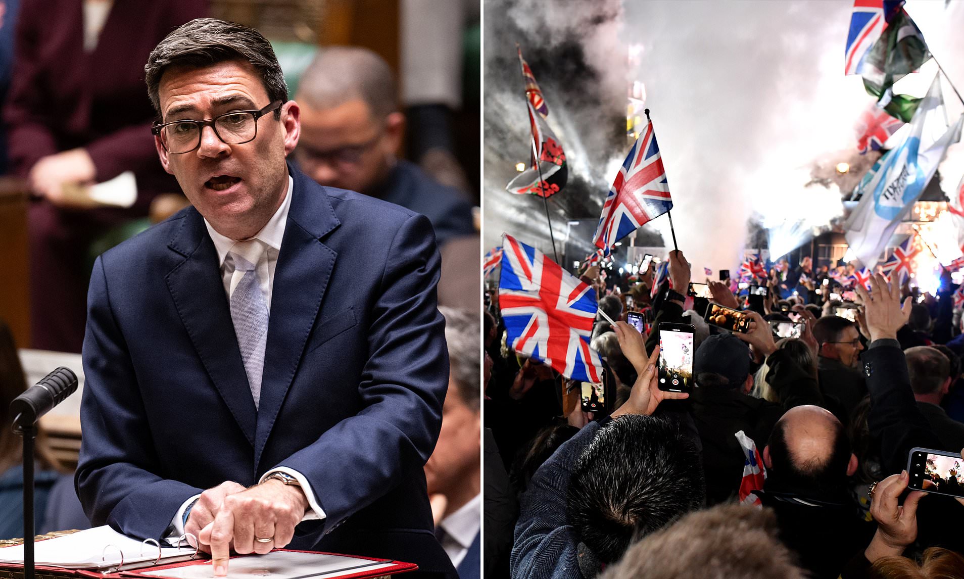 Burnham is in retreat over Russia Brexit 'lies': Boris and Farage blast ...