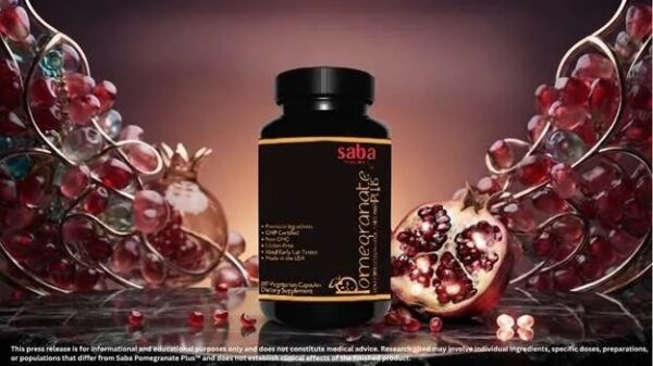 Saba Pomegranate Plus™ delivers advanced antioxidant and healthy aging ...