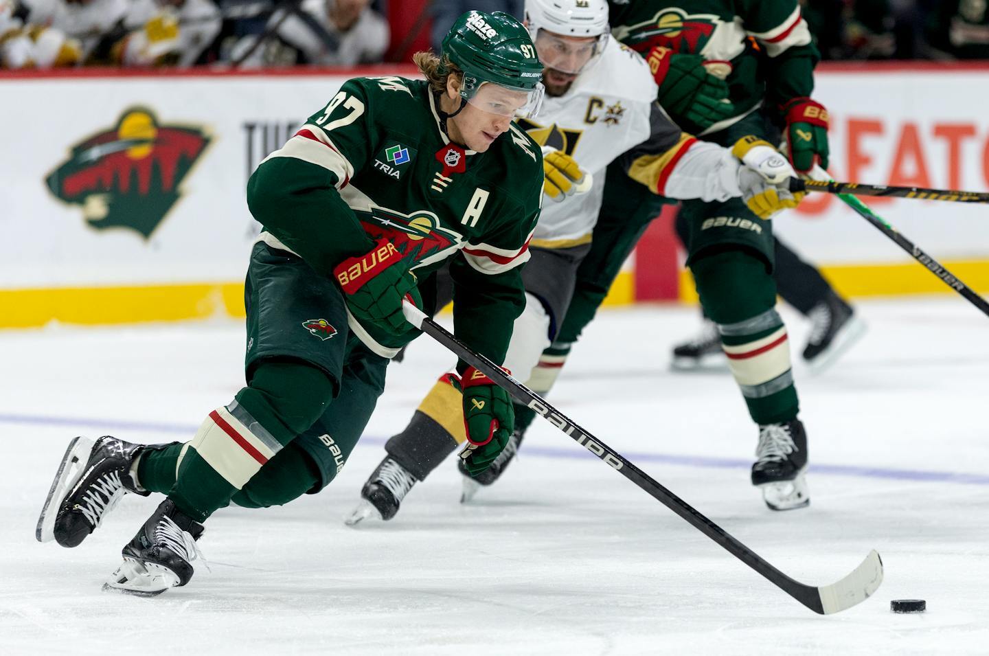 First-period scoring burst lifts the Wild over the Golden Knights