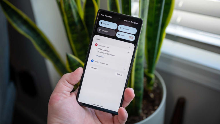 A small key icon just appeared in your Android status bar. Here's what ...