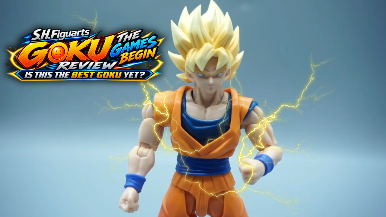 SH Figuarts Goku the games begin review, is this the best Goku yet