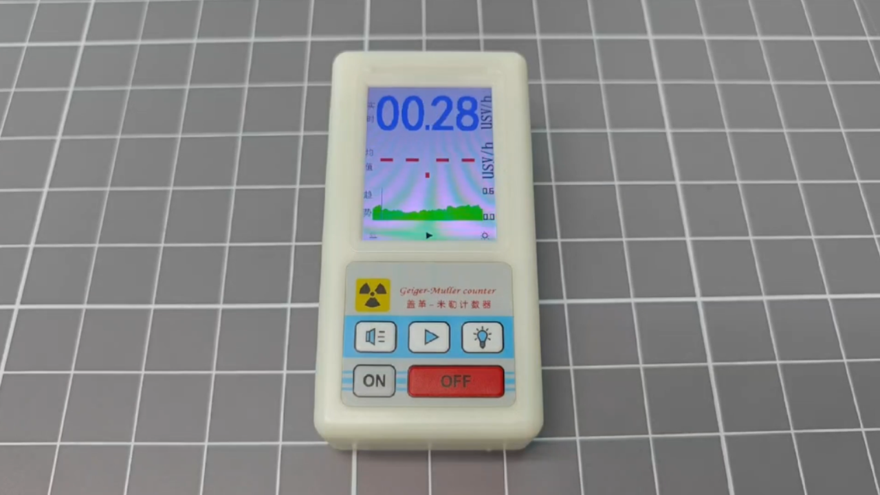 Geiger counter insights testing everyday background radiation