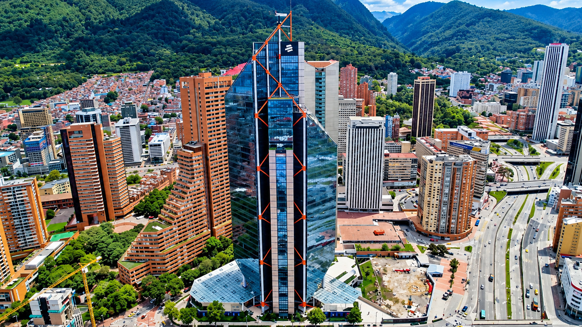 Bogotá built a giant skyscraper in its historic center