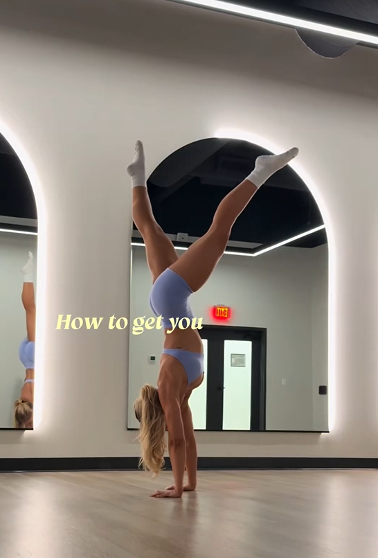 Handstand exercises to build strength and balance