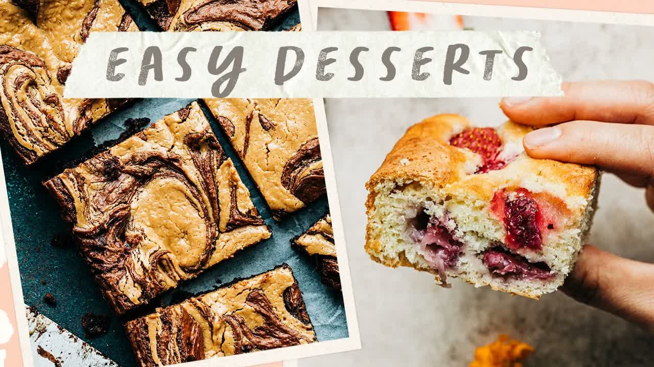 Two easy desserts, zero excuses: and you can feel like a baker