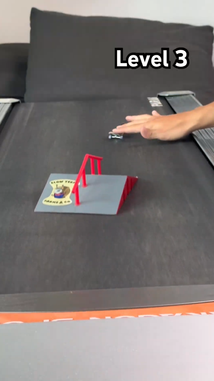 Fingerboard tricks from level 1 to 100 with increasing difficulty