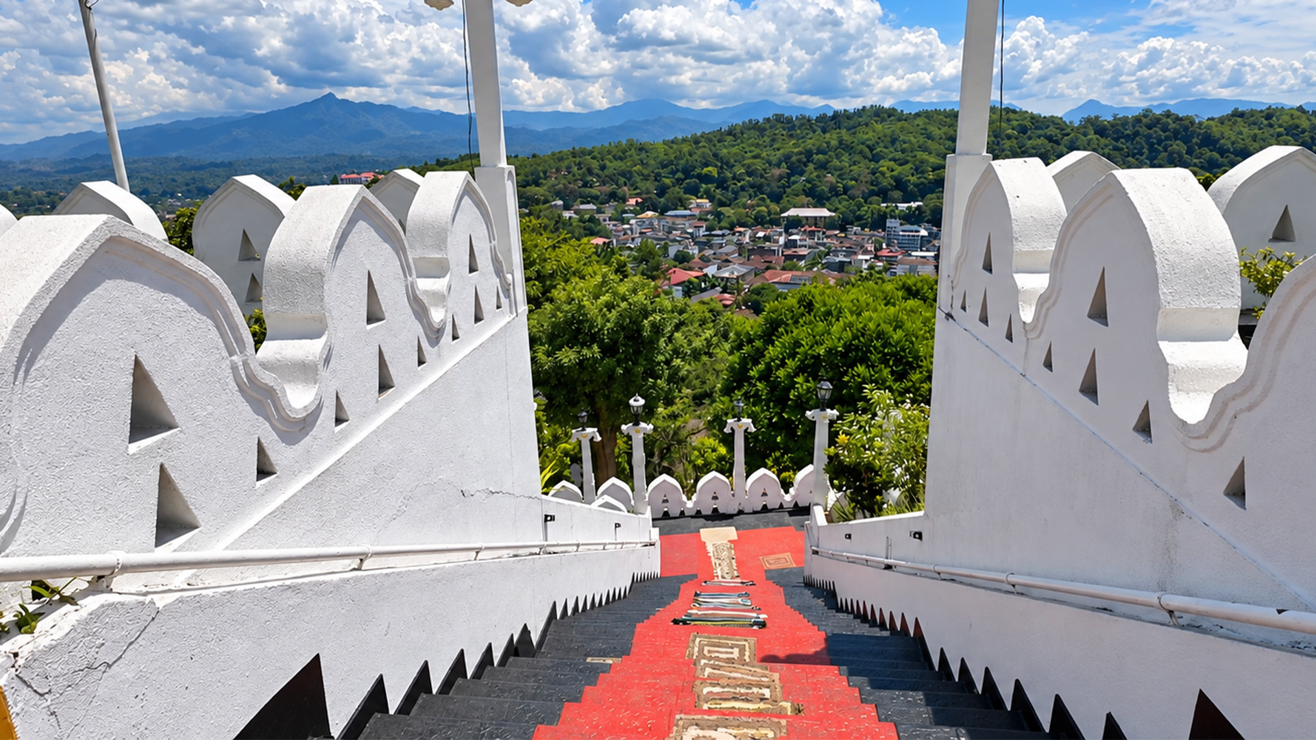 Exploring Kandy above Sri Lanka’s central highlands
