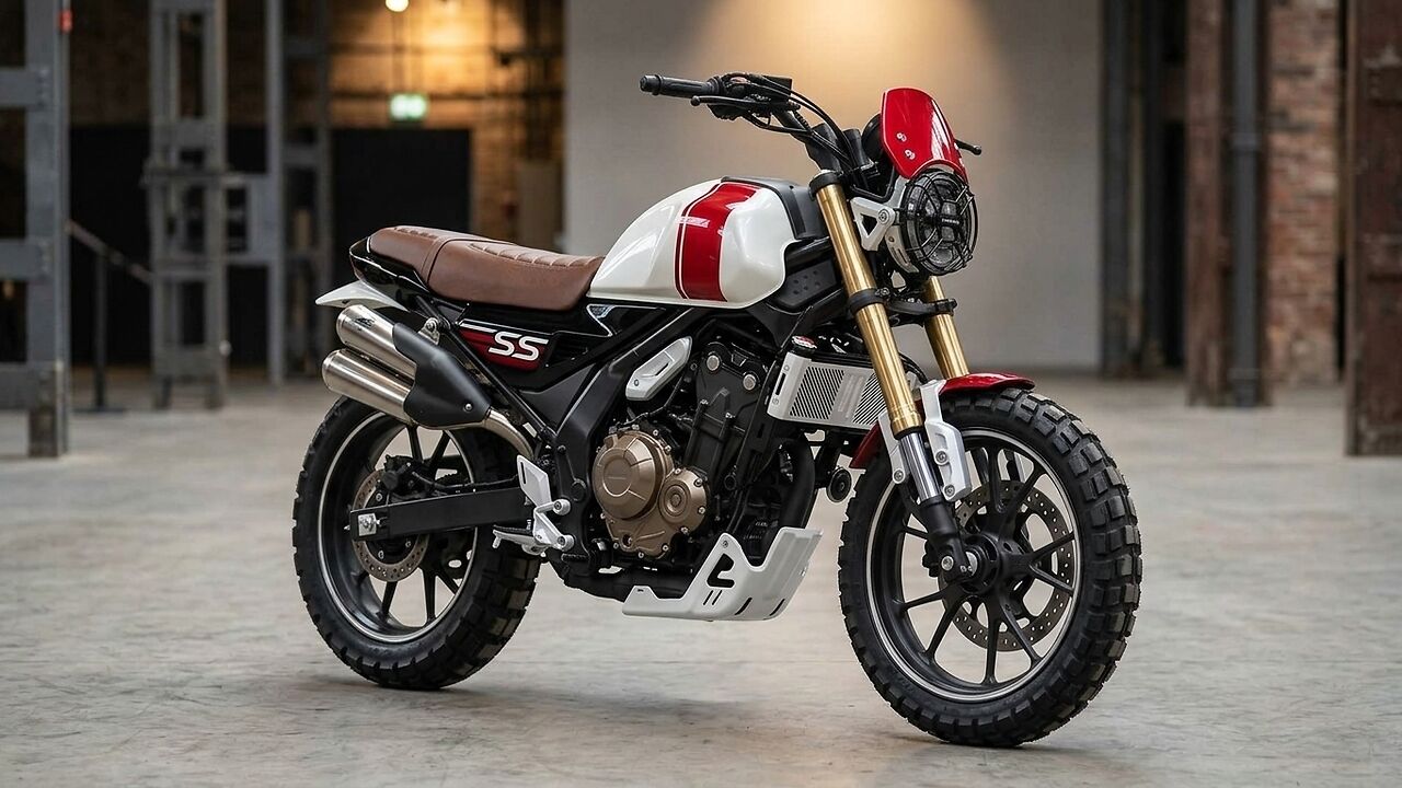 Honda CB250SS scrambler concept unveiled: Retro design, 249cc engine ...