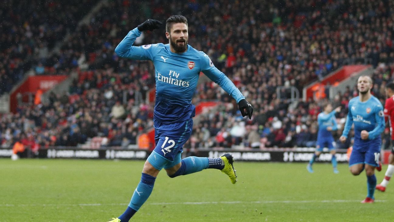 Olivier Giroud on leaving Arsenal: 'Toughest' decision of my career
