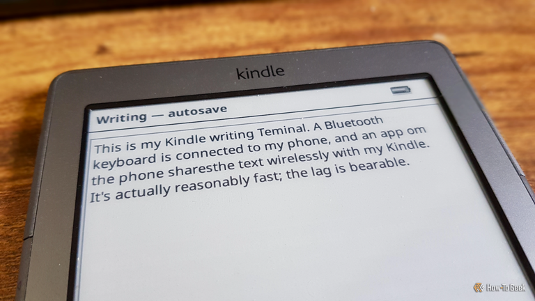 My jailbroken Kindle is the ultimate distraction-free writing terminal