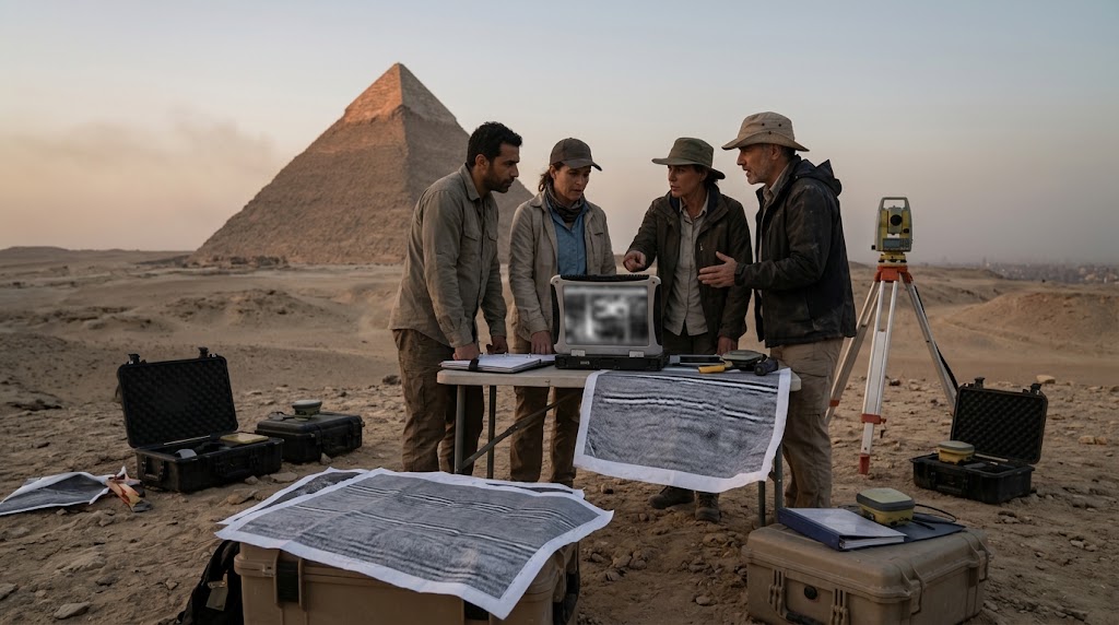 They released images of strange structures beneath Giza… then the ...