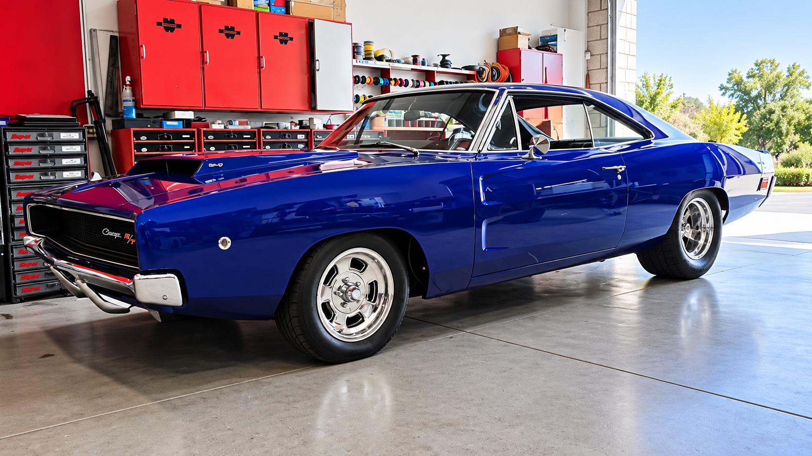 This custom built Hemi '68 Dodge Charger combines raw power and modern ...