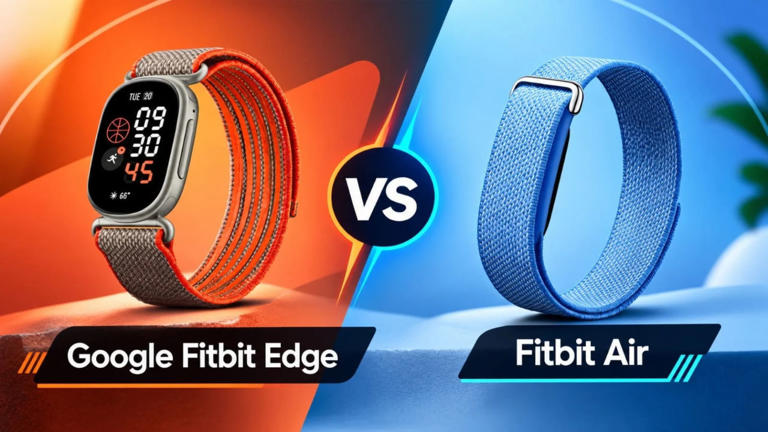 Google Fitbit Edge vs Fitbit Air: Price, features, design and other ...