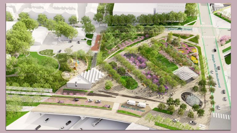 Atlanta's ambitious highway park project has a new plan
