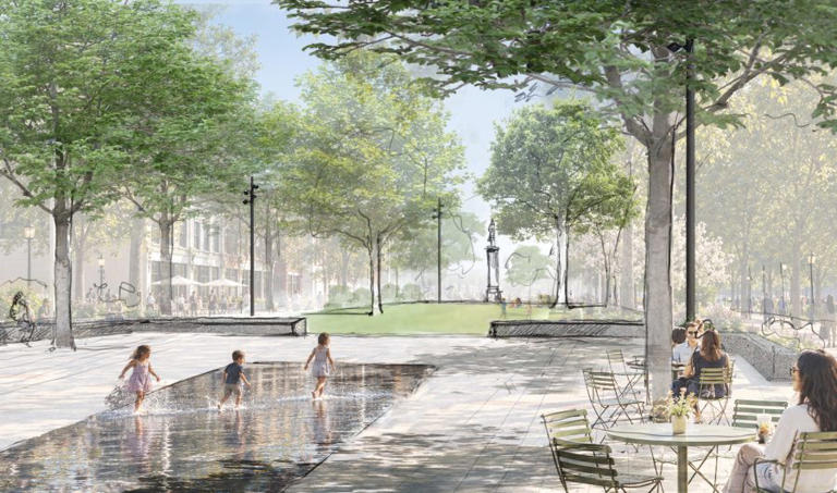 New Morgan Square plan calls for more trees, shade, event space