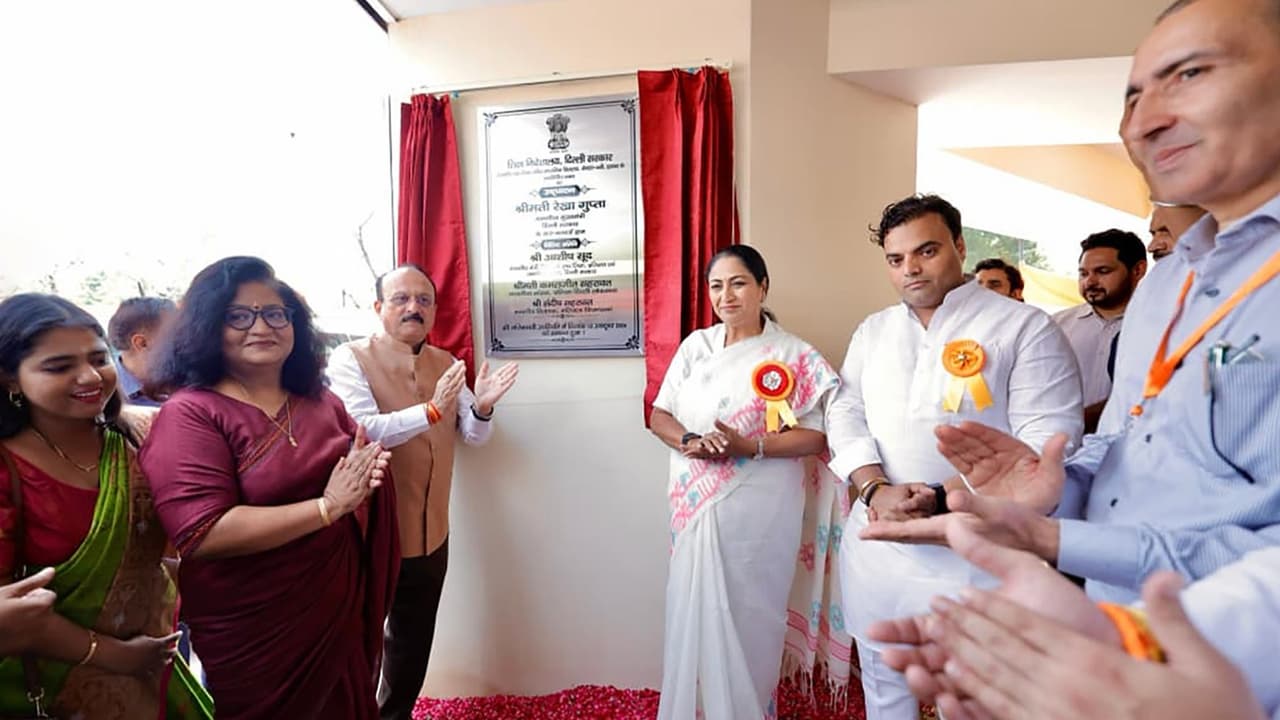 Delhi CM Rekha Gupta announces new school, girls’ hostel and high-tech ...