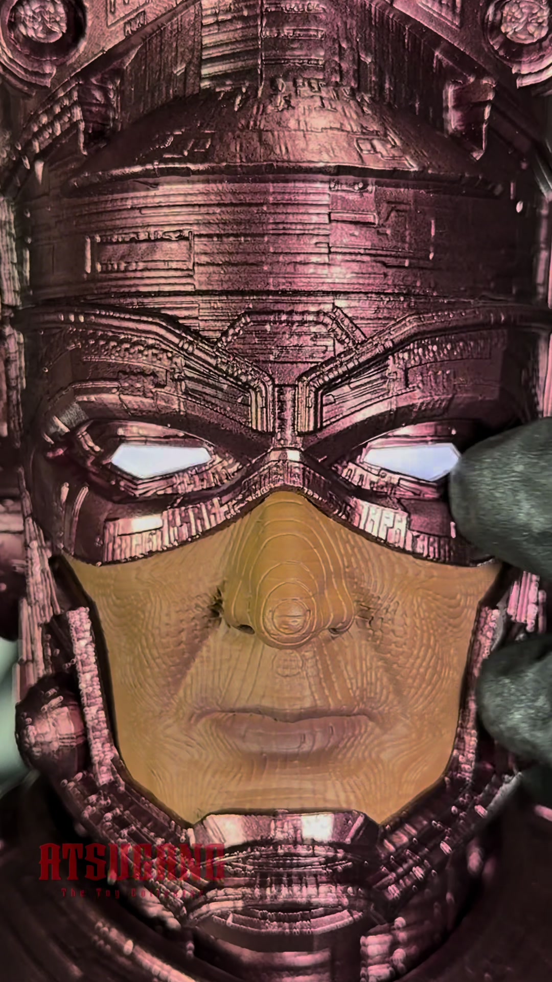 A closer look at Galactus and his detailed character design