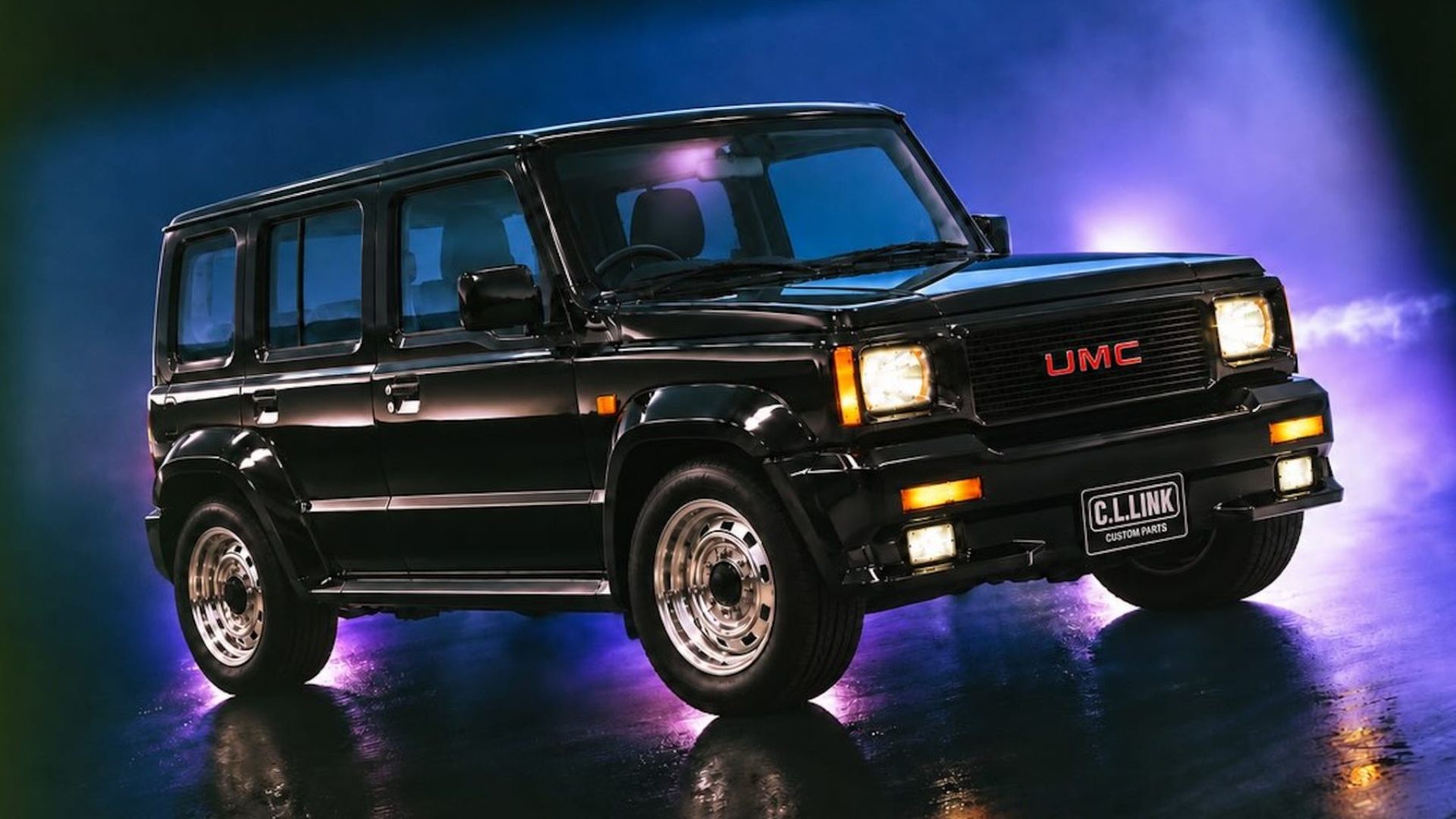 A Japanese tuner reshaped the Suzuki Jimny to look like a GMC Typhoon ...