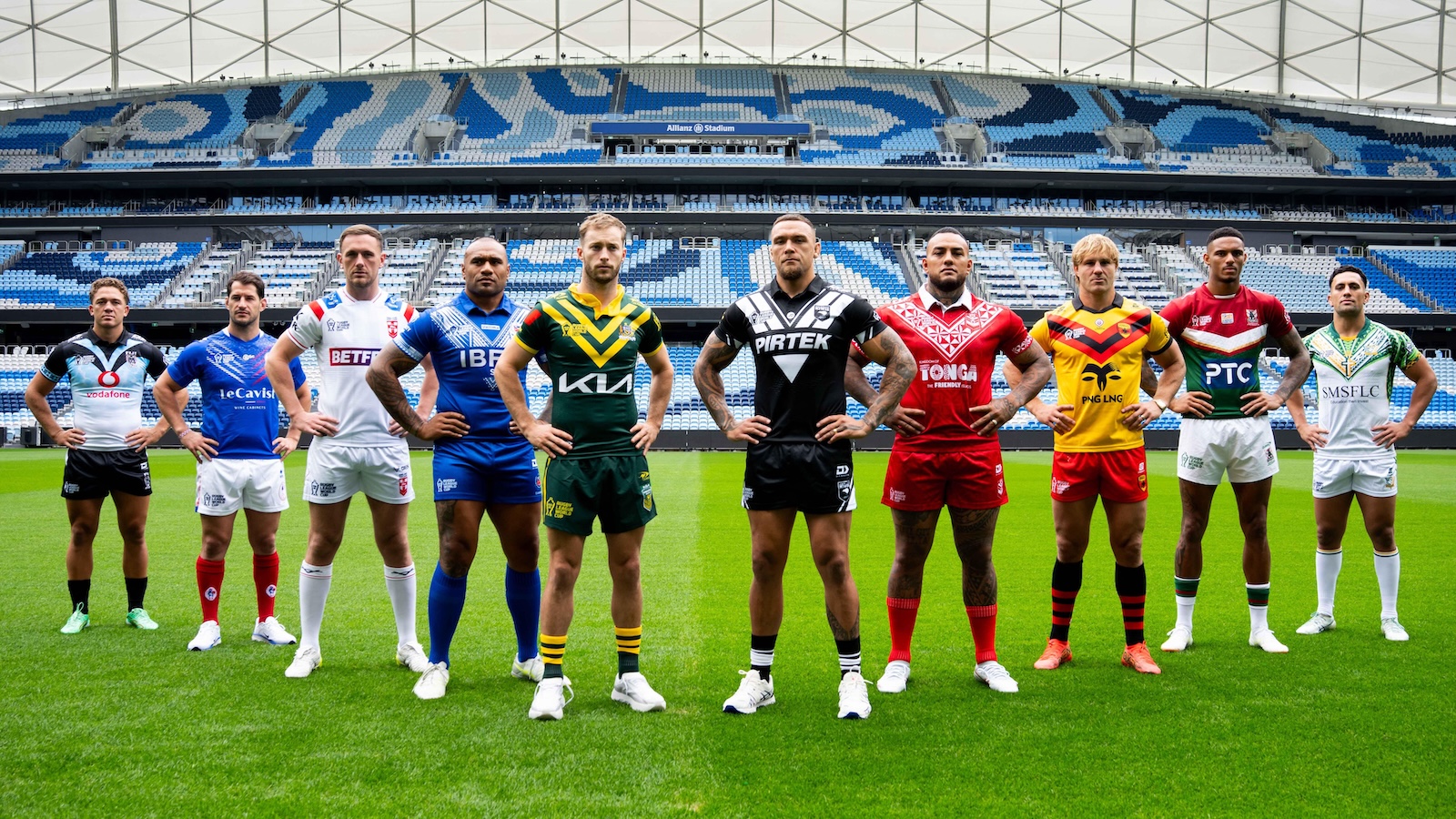 Rugby League World Cup team lists for week two of group stage