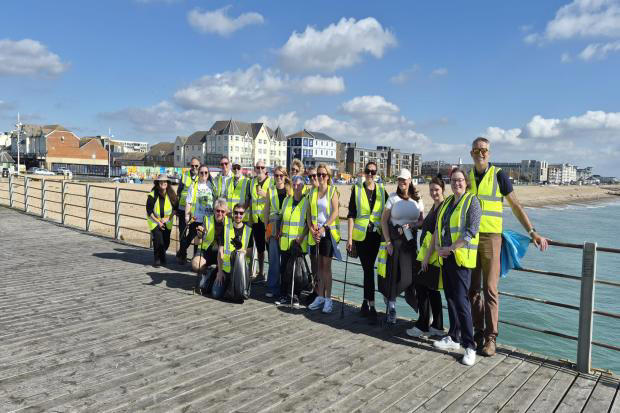 Volunteers join forces to protect coastline in major beach clean