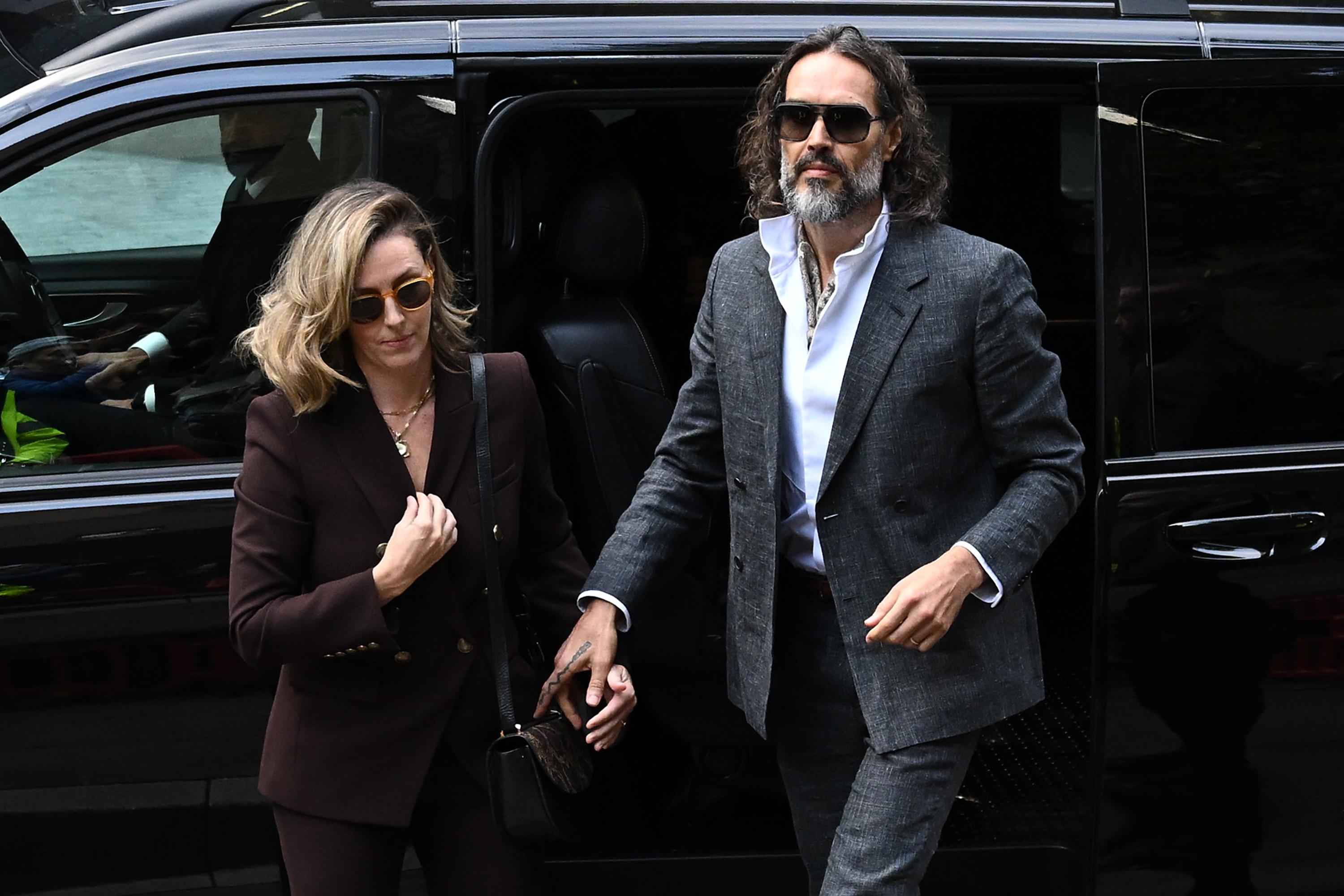 Jury selected for British actor Russell Brand's UK trial