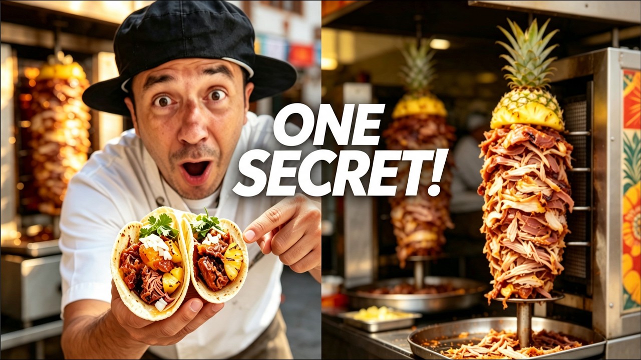 How to make authentic tacos al pastor with homemade corn tortillas