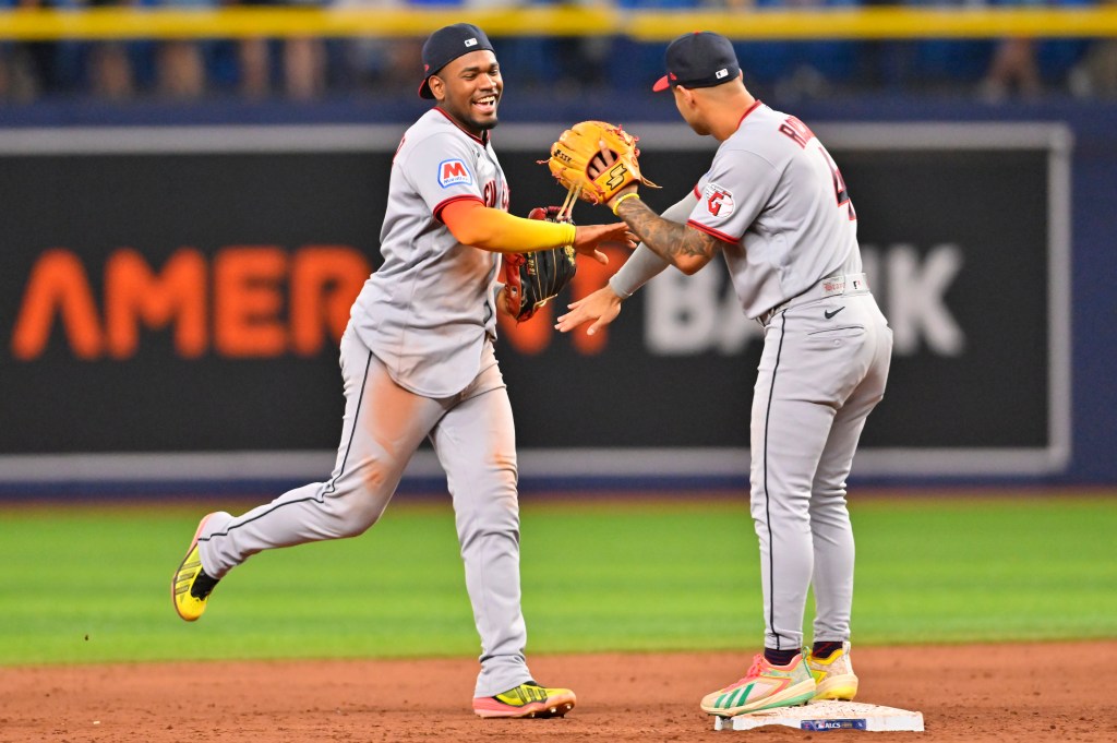 Nathaniel Lowe’s clutch hit lifts Guardians to ALCS Game 1 win over Rays