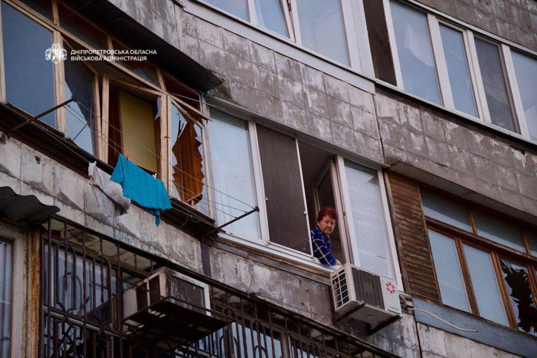 Russians attack Dnipro: man injured, residential building and transport ...