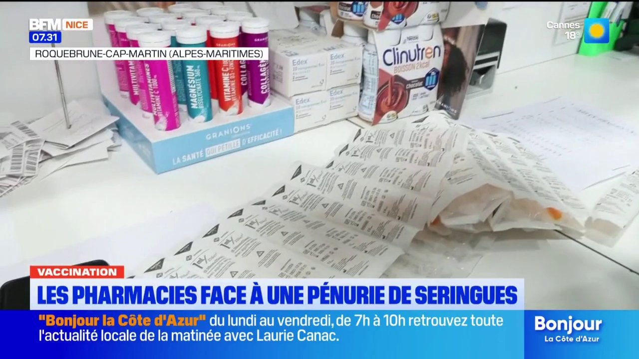 Vaccination dans les Alpes-Maritimes : les pharmacies font face à une ...
