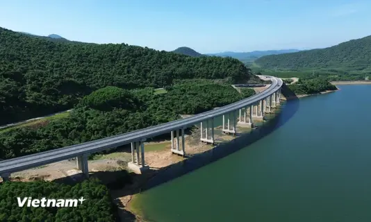 Dự án đầu tư mở rộng cao tốc Bắc-Nam theo hình thức PPP đang thu hút nhiều nhà đầu tư tham gia. (Ảnh: Khánh Hùng/Vietnam+)