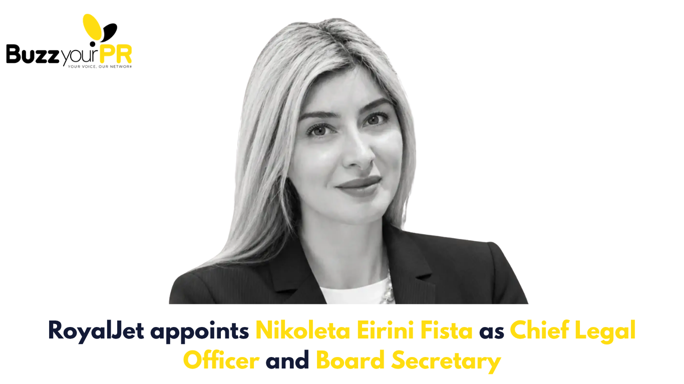 RoyalJet appoints Nikoleta Eirini Fista as chief legal officer and ...